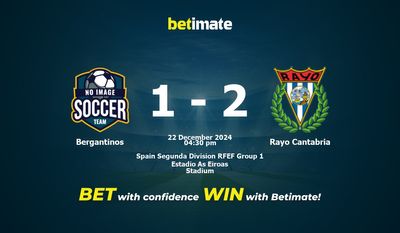 Pronóstico, cuotas y consejos de apuestas Bergantinos vs Rayo Cantabria 22/12/2024