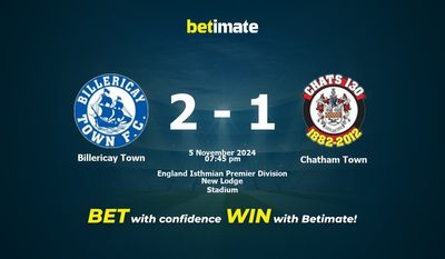 Billericay Town vs Chatham Town Prediction, Odds & Betting Tips 11/05/2024