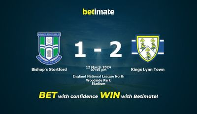 Bishop's Stortford vs Kings Lynn Town التوقعات، الصعاب ونصائح الرهان 12/03/2024