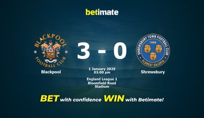 Blackpool vs. Shrewsbury – Vorhersage, Quoten und Wetttipps 01.01.2025