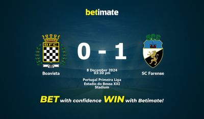 Soi kèo Boavista vs SC Farense, Tỷ lệ & Mẹo cá cược 08/12/2024