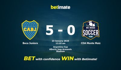 Boca Juniors vs CDA Monte Maiz Prediction, Odds & Betting Tips 01/23/2025