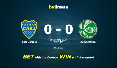 Boca Juniors vs EC Juventude Prediction, Odds & Betting Tips 01/15/2025