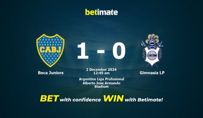 Boca Juniors vs Gimnasia LP Prediction, Odds & Betting Tips 12/02/2024