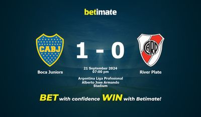 Boca Juniors vs River Plate Prediction, Odds & Betting Tips 09/21/2024