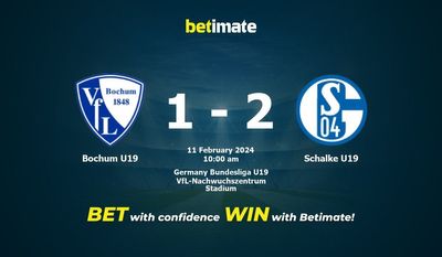 Bochum U19 vs Schalke U19 التوقعات، الاحتمالات ونصائح الرهان 11/02/2024