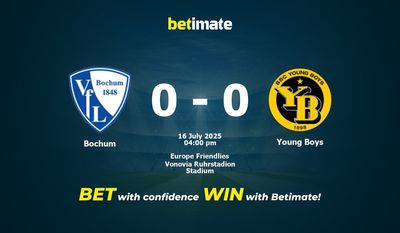 Bochum vs Young Boys Prediction, Odds & Betting Tips 07/16/2025