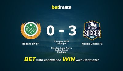 Bodens BK FF vs Nordic United FC Prediction, Odds & Betting Tips 08/06/2023