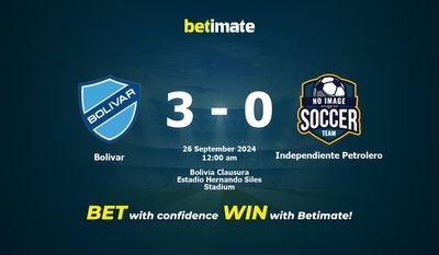 Bolivar vs Independiente Petrolero Prediction, Odds & Betting Tips 09/26/2024