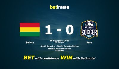 Bolivia vs Peru Prediction, Odds & Betting Tips 11/16/2023