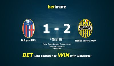 Bologna U19 vs Hellas Verona U19 Prediction, Odds & Betting Tips 03/02/2024