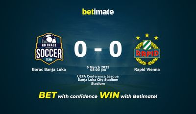 Pronostic, cotes et conseils de paris pour Borac Banja Luka vs Rapid Vienna 03/06/2025