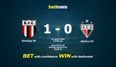 Botafogo SP vs Atletico GO Prediction, Odds & Betting Tips 04/19/2026