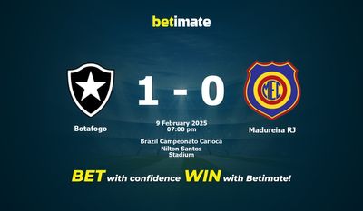 Botafogo vs Madureira RJ Prediction, Odds & Betting Tips 02/09/2025