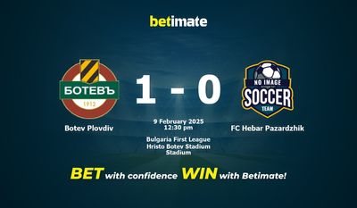 Soi kèo Botev Plovdiv vs FC Hebar Pazardzhik, Tỷ lệ & Mẹo cá cược 09/02/2025