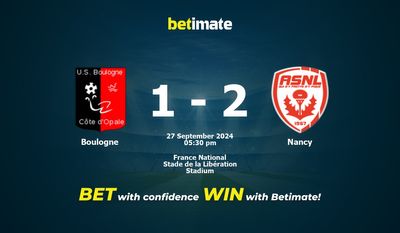 Boulogne vs Nancy Prediction, Odds & Betting Tips 09/27/2024