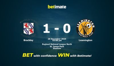 Brackley vs. Leamington – Vorhersage, Quoten und Wetttipps 26.12.2024