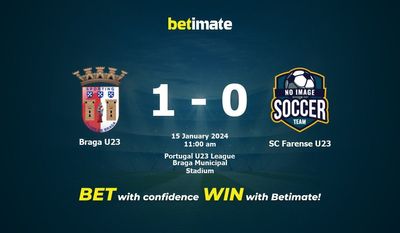 Braga U23 vs SC Farense U23 التوقعات، الصعاب ونصائح الرهان 15/01/2024
