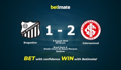 Bragantino vs Internacional Prediction, Odds & Betting Tips 08/09/2025