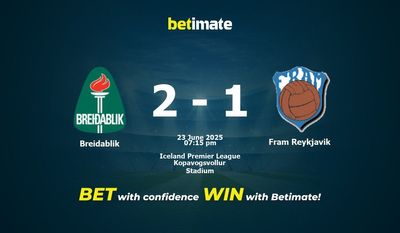Breidablik vs Fram Reykjavik Prediction, Odds & Betting Tips 06/23/2025
