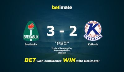 Breidablik বনাম Keflavik ভবিষ্যদ্বাণী, প্রতিকূলতা এবং বাজির টিপস 03/07/2024