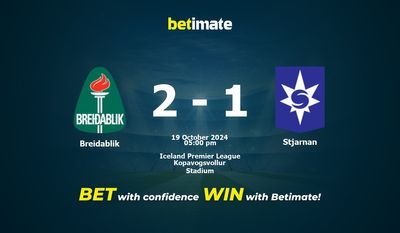 Breidablik vs Stjarnan Prediction, Odds & Betting Tips 10/19/2024