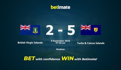 British Virgin Islands vs Turks & Caicos Islands Prediction, Odds & Betting Tips 09/09/2023