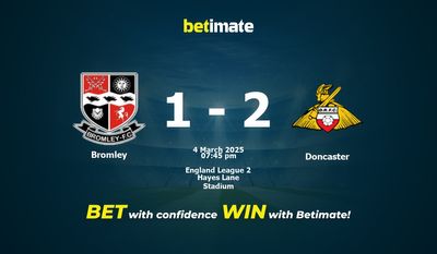 Pronóstico, probabilidades y consejos de apuestas para Bromley vs Doncaster 03/04/2025