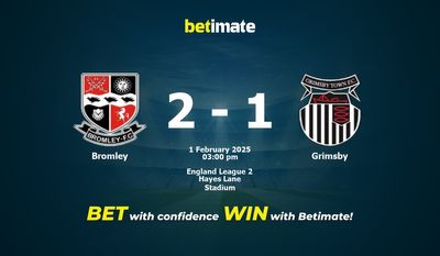 Pronostici, quote e suggerimenti per le scommesse Bromley vs Grimsby 02/01/2025