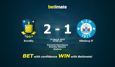 Brondby vs Silkeborg IF Prediction, Odds & Betting Tips 03/16/2025