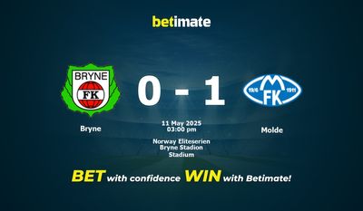 Bryne vs Molde Prediction, Odds & Betting Tips 05/11/2025
