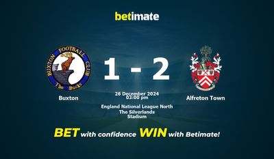 Buxton vs. Alfreton Town – Vorhersage, Quoten und Wetttipps 26.12.2024