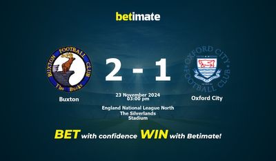 Buxton vs. Oxford City – Vorhersage, Quoten und Wetttipps 23.11.2024