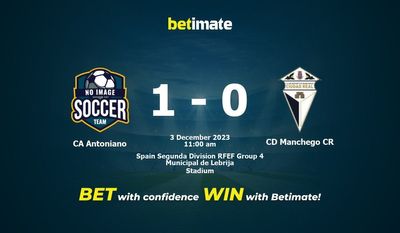 CA Antoniano vs CD Manchego CR Prediction, Odds & Betting Tips 12/03/2023