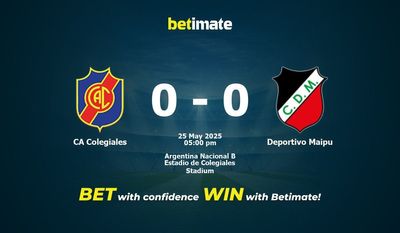 CA Colegiales vs Deportivo Maipu Prediction, Odds & Betting Tips 05/25/2025