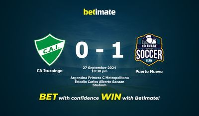 CA Ituzaingo vs Puerto Nuevo Prediction, Odds & Betting Tips 09/27/2024