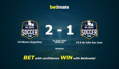 CA Minero Argentino vs CS 9 de Julio San Juan Prediction, Odds & Betting Tips 06/14/2026