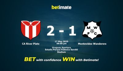 CA River Plate vs Montevideo Wanderers Prediction, Odds & Betting Tips 05/17/2025