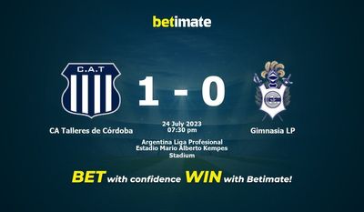 CA Talleres de Córdoba vs Gimnasia LP Prediction, Odds & Betting Tips 07/24/2023
