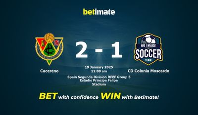 Cacereno vs CD Colonia Moscardo Prediction, Odds & Betting Tips 01/19/2025