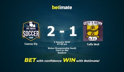 Caerau Ely vs Taffs Well 预测、赔率和投注技巧 01/02/2024