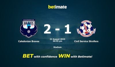 Caledonian Braves vs Civil Service Strollers Forudsigelse, odds og væddemål 22/08/2023