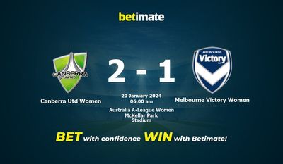 Canberra Utd Women vs Melbourne Victory Women 预测、赔率和投注技巧 01/20/2024