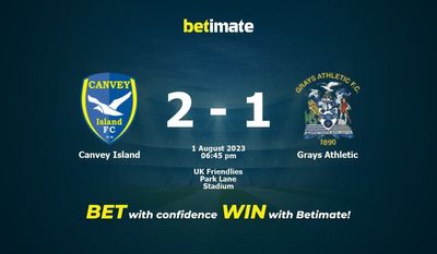 Canvey Island vs Grays Athletic Prediction, Odds & Betting Tips 08/01/2023