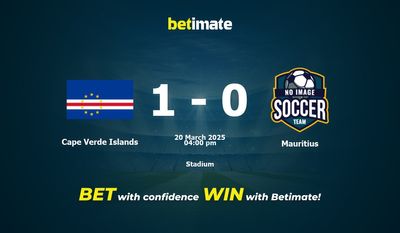 Cape Verde Islands vs Mauritius Prediction, Odds & Betting Tips 03/20/2025