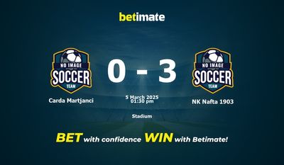 Carda Martjanci vs NK Nafta 1903 Prediction, Odds & Betting Tips 03/05/2025