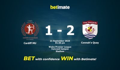 Cardiff MU vs Connah's Quay Prediction, Odds & Betting Tips 09/21/2024