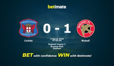 Carlisle vs. Walsall – Vorhersage, Quoten und Wetttipps 03.04.2025