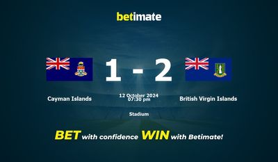 Cayman Islands vs British Virgin Islands Prediction, Odds & Betting Tips 10/12/2024