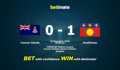 Prediksi, Peluang & Tips Taruhan Kepulauan Cayman vs Guadeloupe 15/11/2024